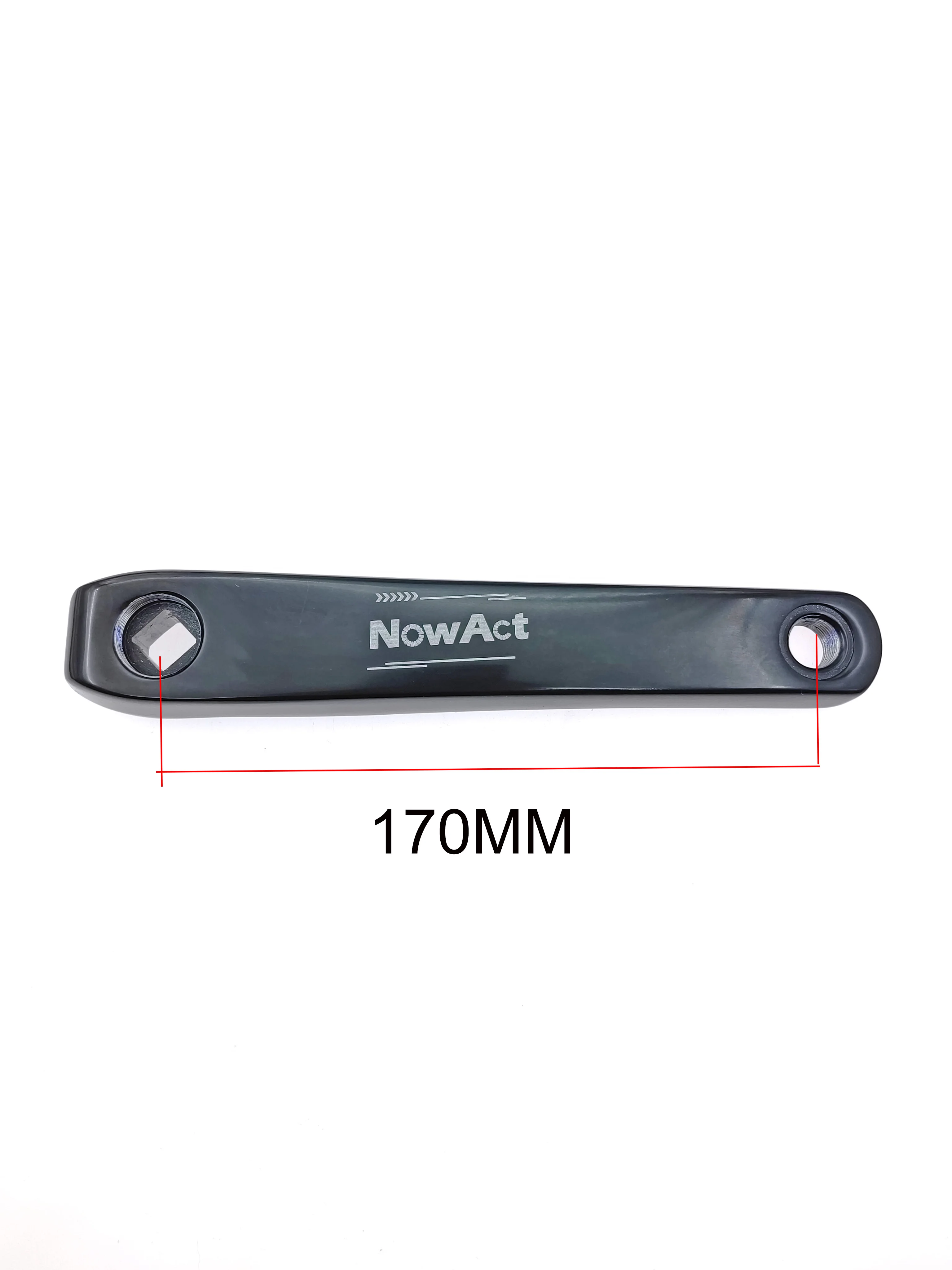 NowAct Fixed Gear Bike Crankset 48T BCD 144 Single Speed Crank Set
