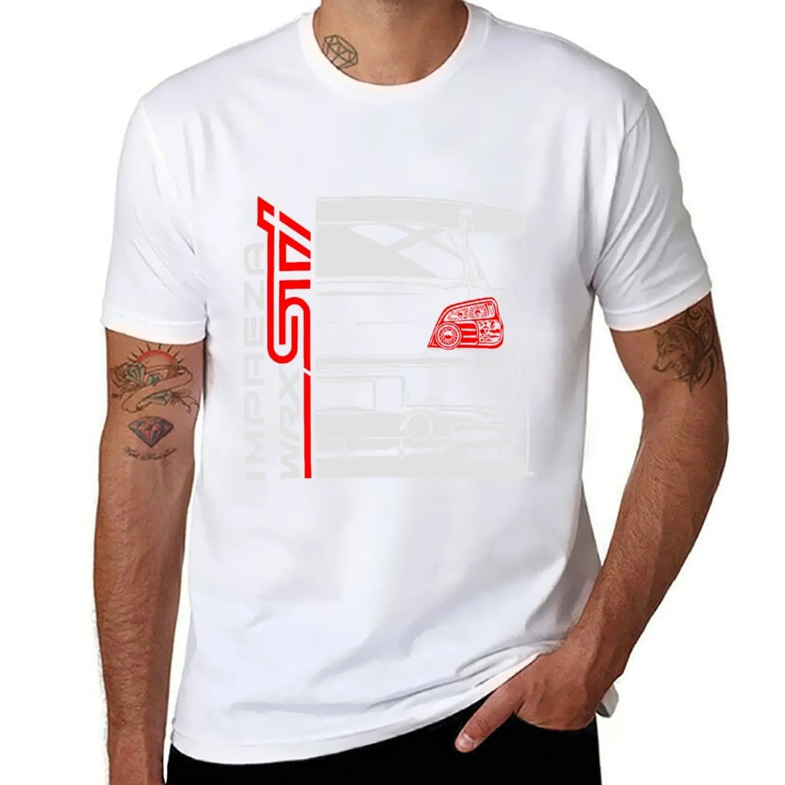 

Impreza STI WRX T-Shirt g man t shirts for men man t shirts cotton T-Shirt