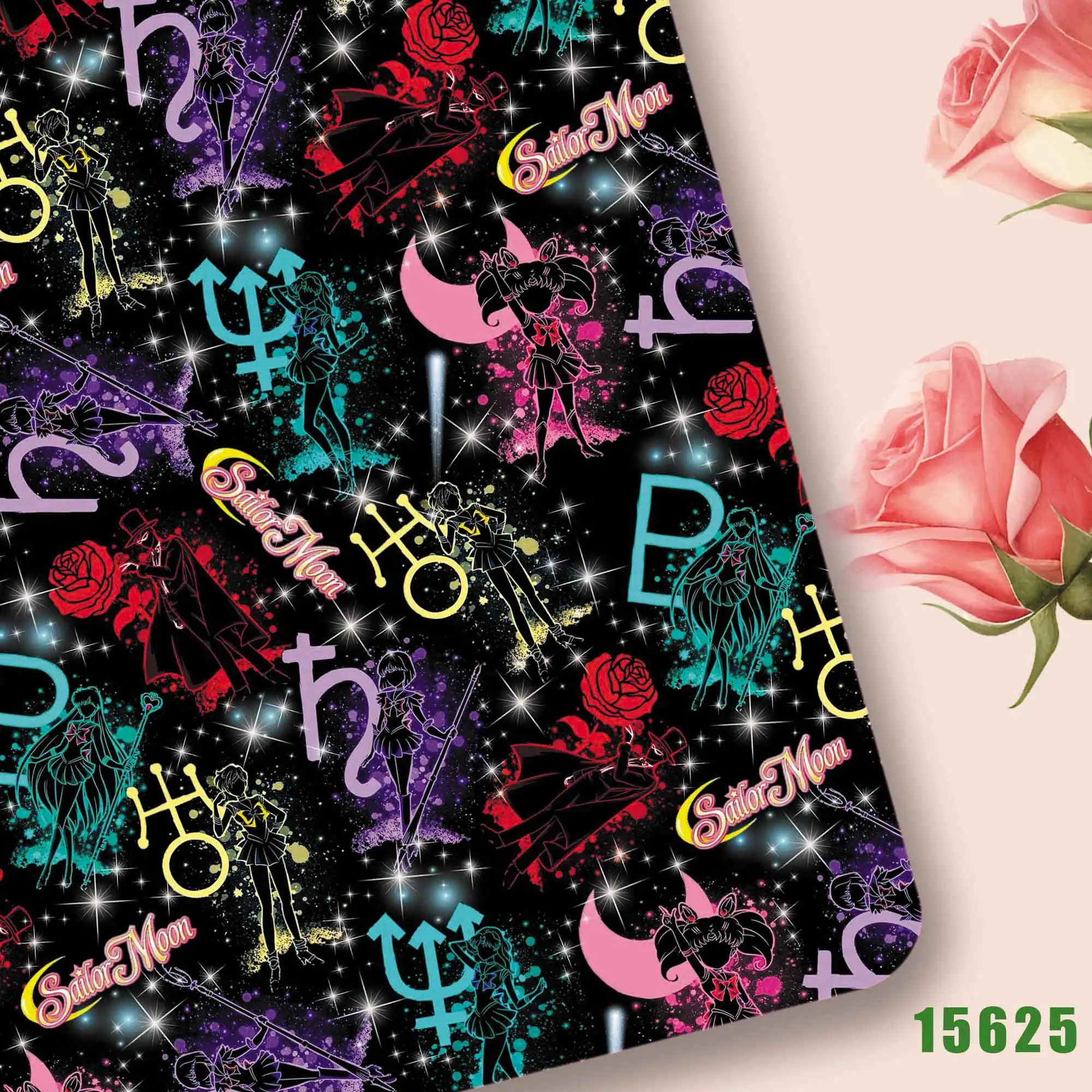 Cartoon Fabric Hot DIY140*50cm Handmade Sewing Patchwork Quilting Baby Dress Home Sheet Printed Fabric Fabric Sewing15630