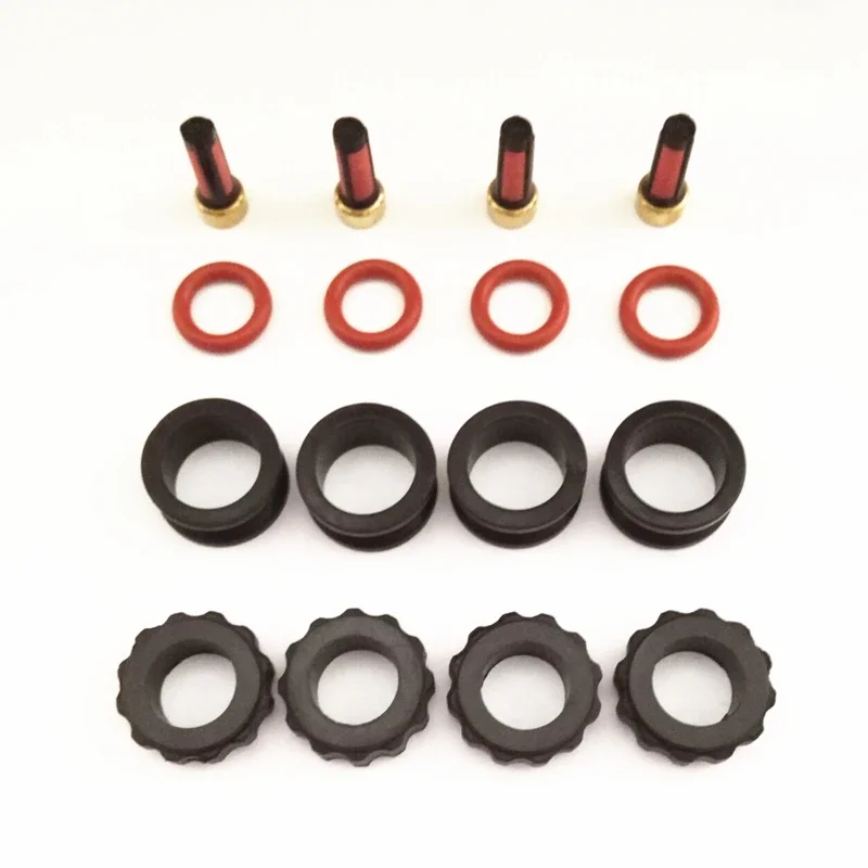 4set kit di riparazione iniettore carburante per INP780 INP781 780033R 78102YN misura per Mazda 626 2.0 protege 1.8 (AY-RK066)