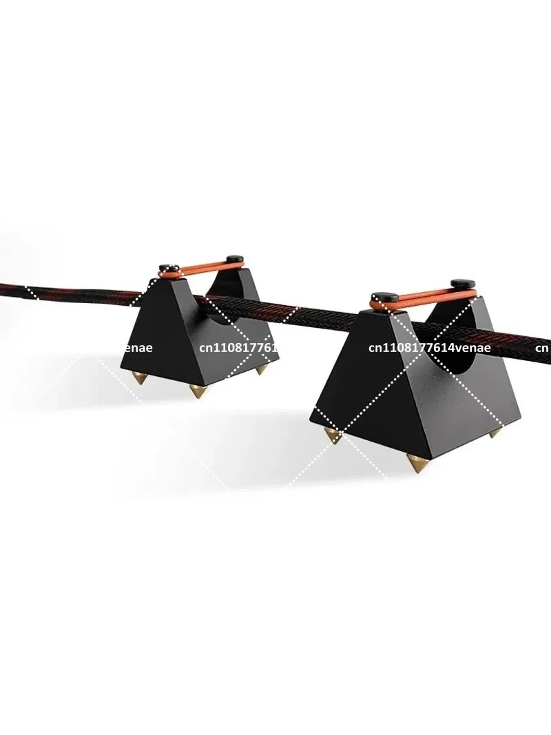 Hi-Fi Audio Cable Support Stand Vibration-Isolating Rack Bracket Holder Tray for Speaker Wires Power Signal Cables