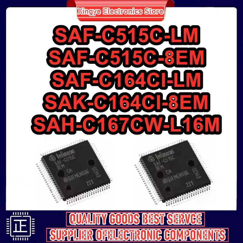 

SAF-C515C-LM SAF-C515C-8EM SAF-C164CI-LM SAK-C164CI-8EM SAH-C167CW-L16M Микросхема 100% новый оригинал на складе