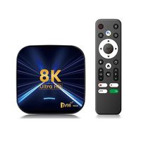 Stable Performance-Android TV Smart Box TV98 Allwinner H618 Media Player Dual Wifi 2.4G & 5G TV Box EU Plug