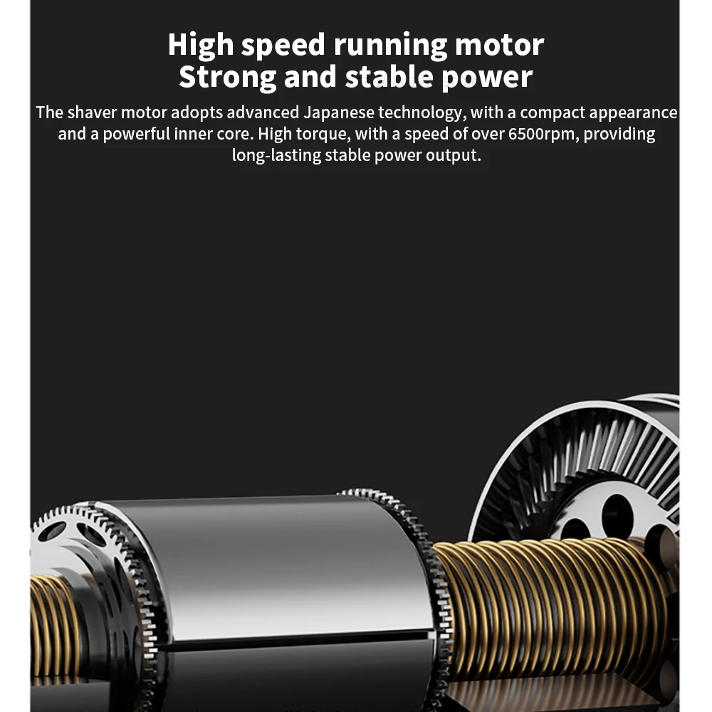 Xiaomi Mijia Electric Shaver Dual Cutter Blade Reciprocating High-Speed Motor Magnetic Suction IPX7 Waterproof Portable Razor