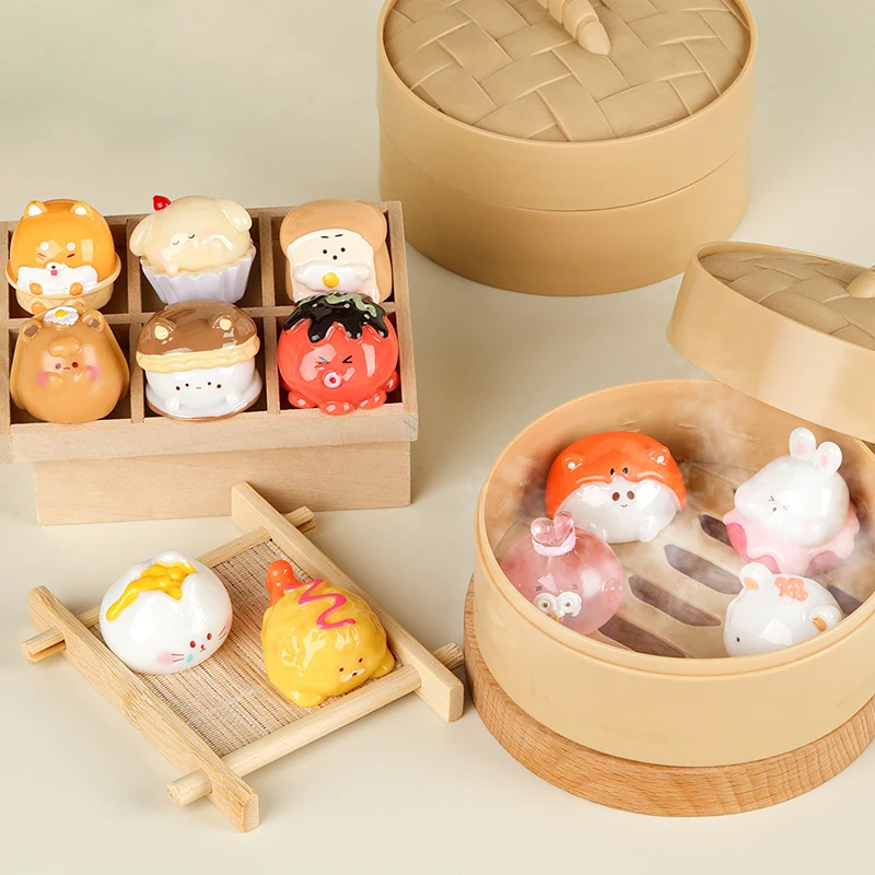Cute Fun Big Food Package Micro Landscape Decoration ornamento orticolo fai da te artigianato Desktop Car Mounted Small Decoration