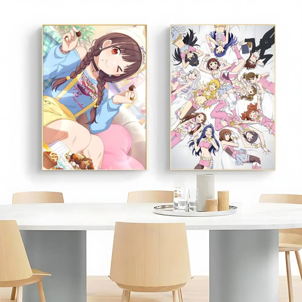 Virtual Girl Game The Idolmaster Poster Wall Art Print Poster Decorative Mural Home Decor Gift Unframed