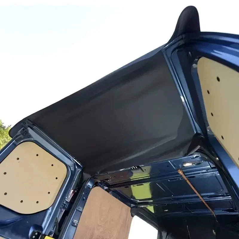 Toldo Universal Reforzado para Puerta Trasera de RV, Toldo Impermeable de Poliéster 600D, Protección Solar para Exteriores, para Autocaravanas y Camping