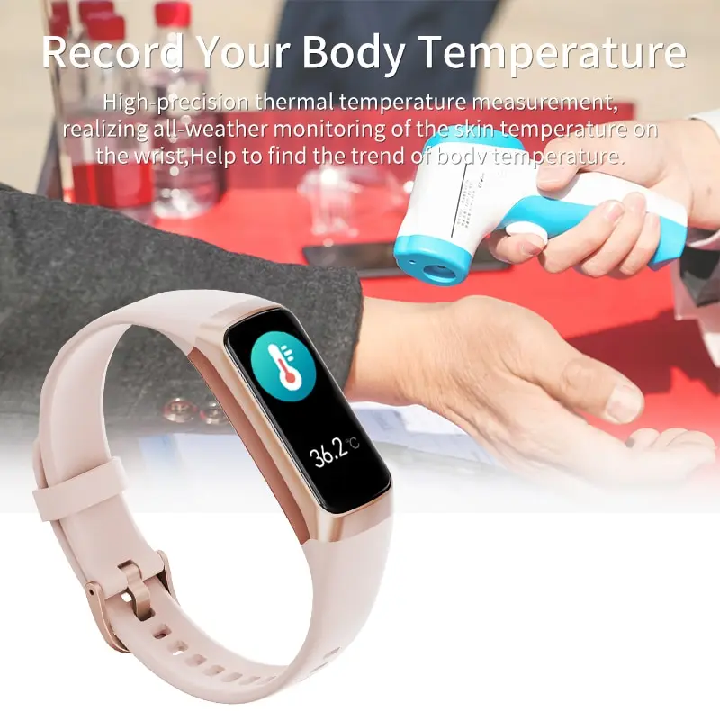 Smartwatch 2025 SMS Reminder Language Selection Sports Bracelet Heart rate monitoring Waterproof Interactive Music Smart Watches