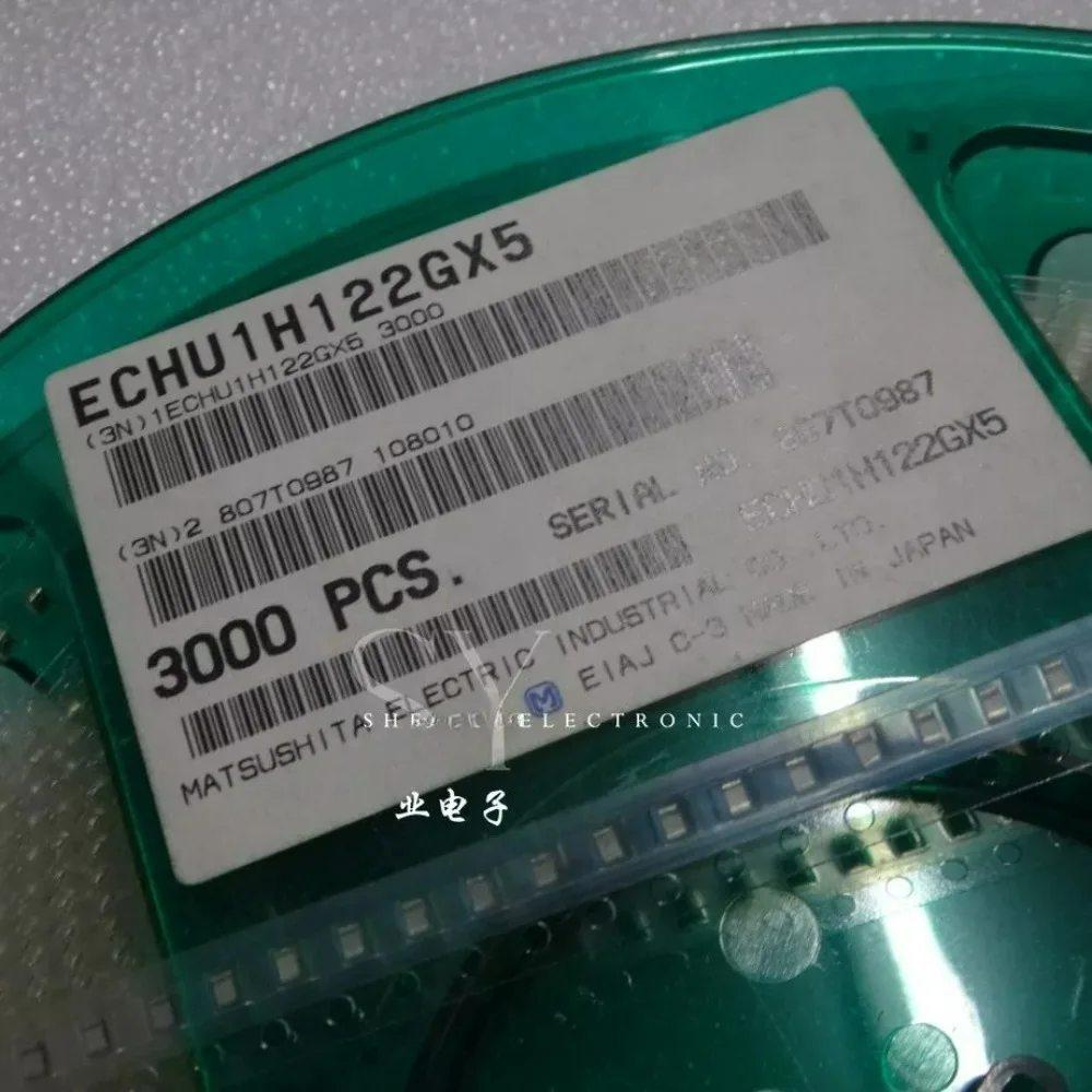 

20pcs/lot SMD0805 0.0012uf 50V 1.2nf 1200pf 1n2 122 Brand new Surface Mount Film Capacitors ECHU1H122GX5 / ECHU1H122GB5