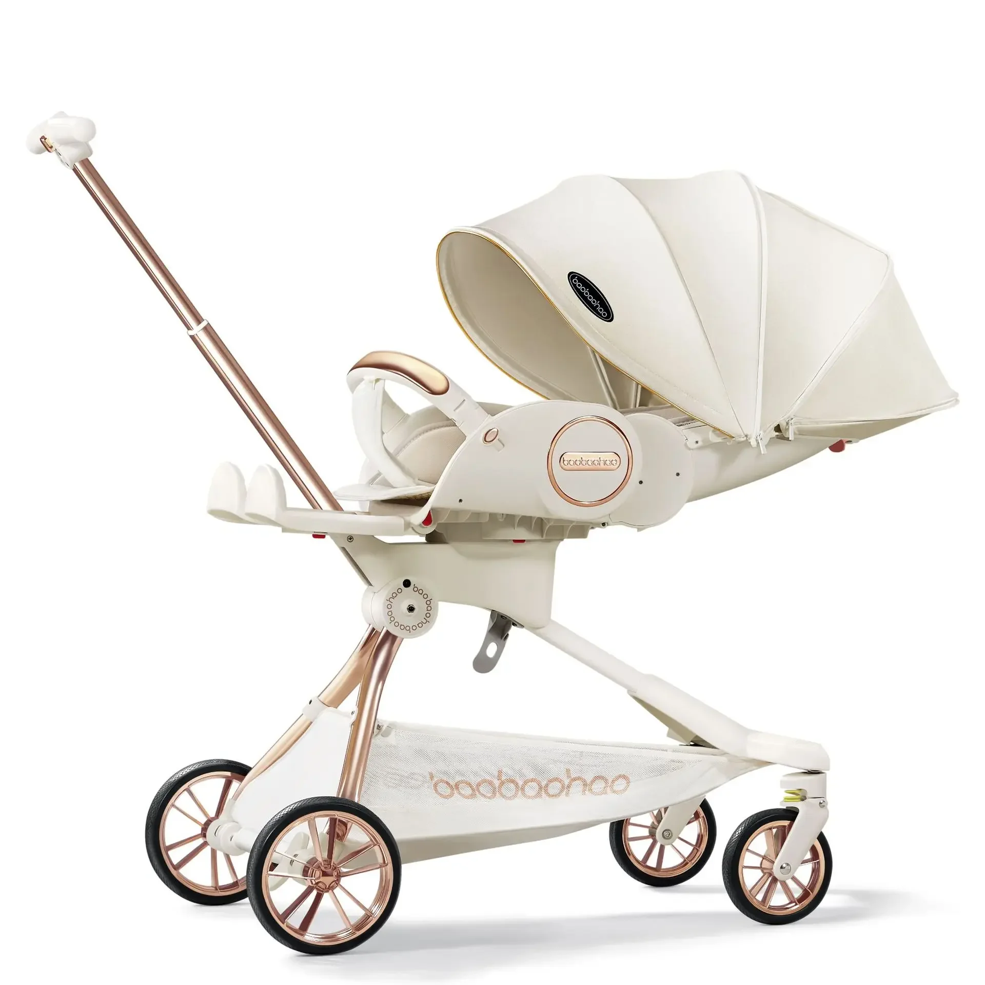 Baby Stroller Divine Tool High Landscape Can Sit or Lie Flat Lightweight Folding Baby Stroller