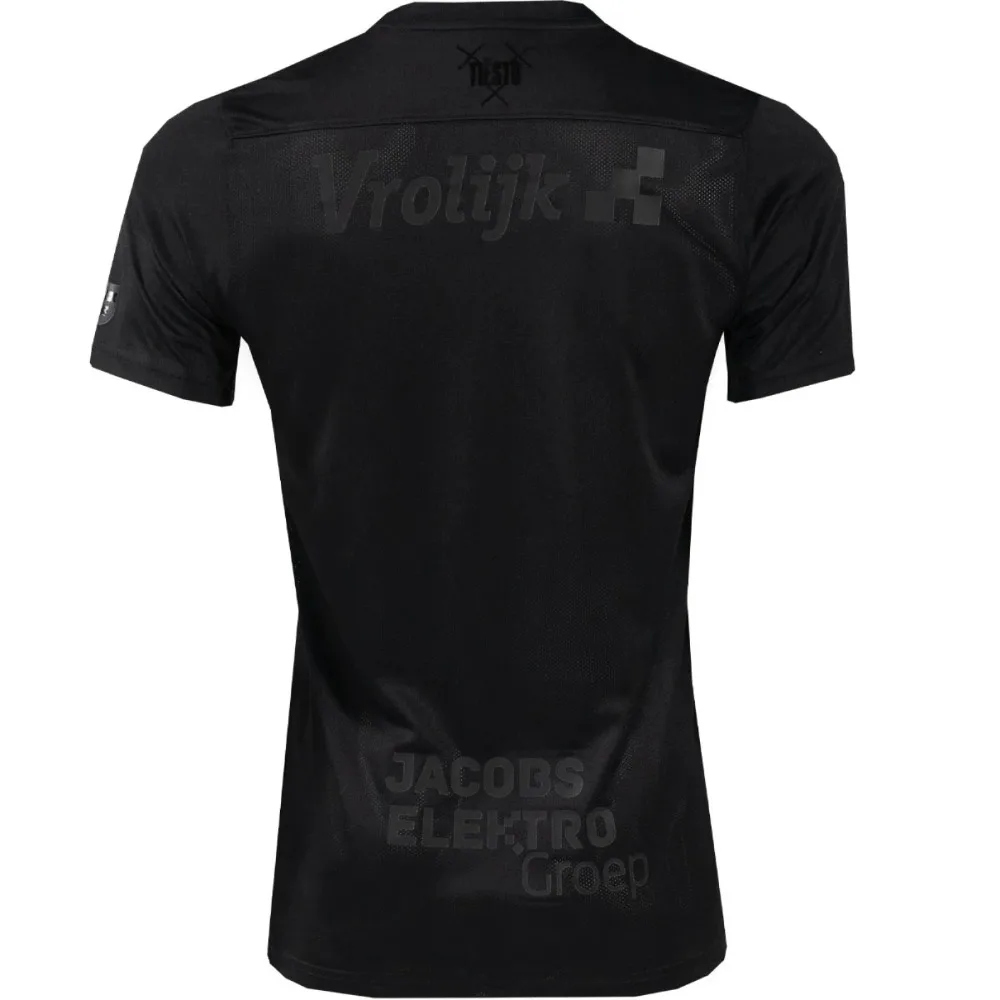 قميص Voetbalshirt Voor Heren En Dames NAC Breda Tshirt Met Korte Mouwen Ok Print Ronde Hals Los Ademend Trainings-تي شيرت #6