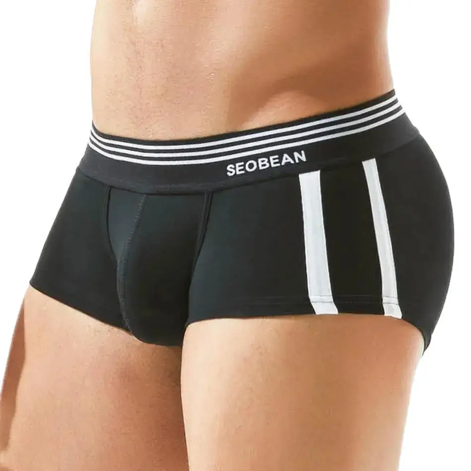 SEOBEAN Brand Men\'s Underwear Boxers Shorts Breathable Cotton Underpants Comfortable Sexy Panties Boxer For Man