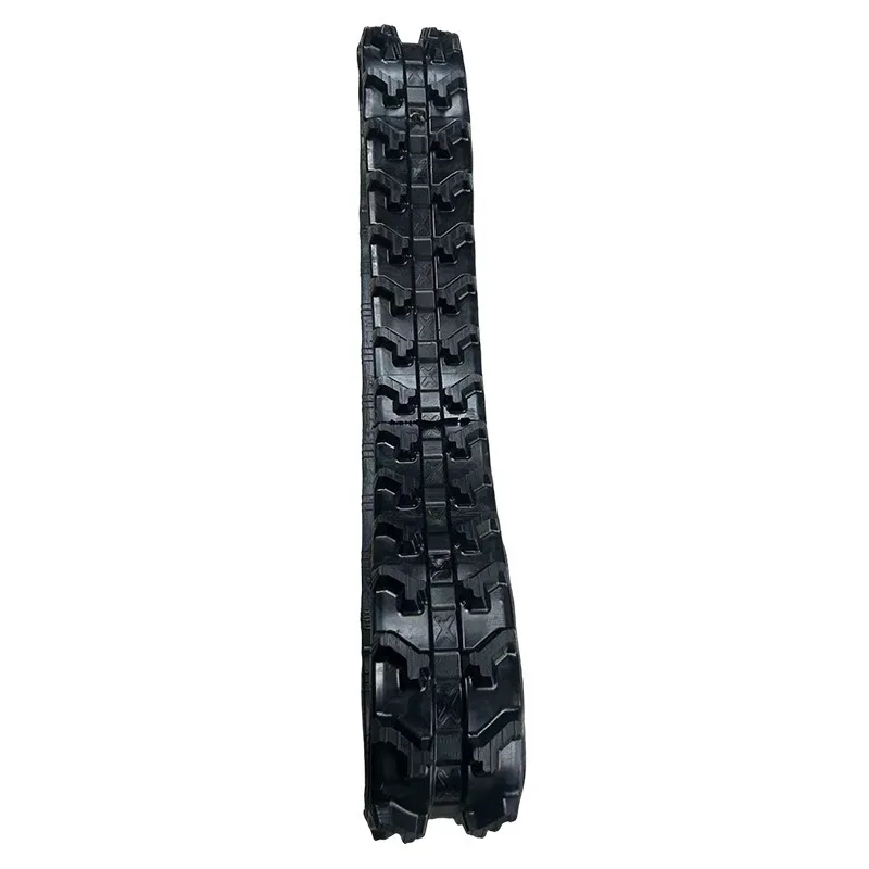 Thickened creeper rubber crawler small agricultural machinery