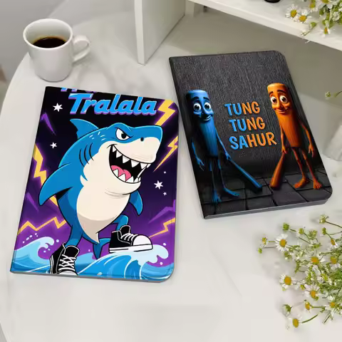 Tung Tung Tung Sahur For Xiaoxin Lenovo Tab Pad K11 K10 M10 P11 3rd Plus Pro Legion Y700 Y900 Gen4 2 Tablet Case Gift