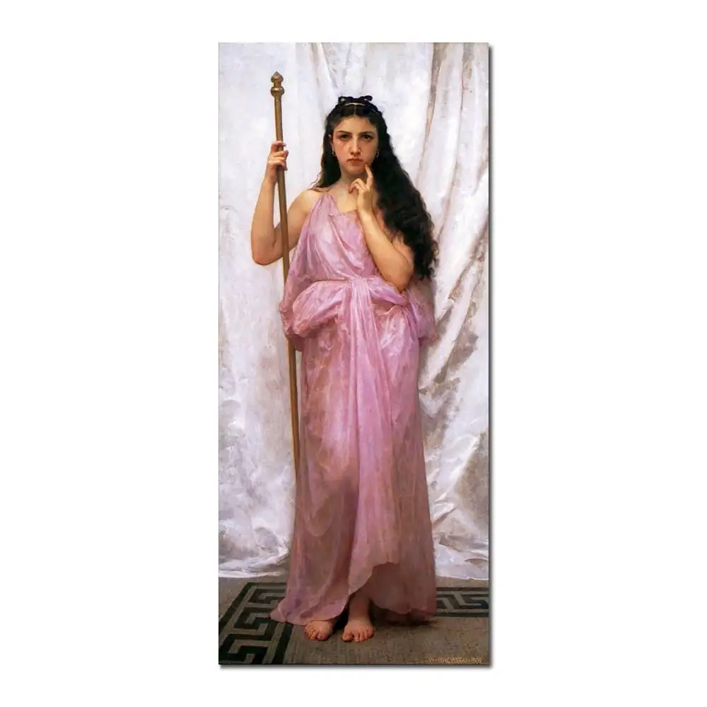 Priestess William Adolphe Bouguereau painting for sale Hand painted High quality