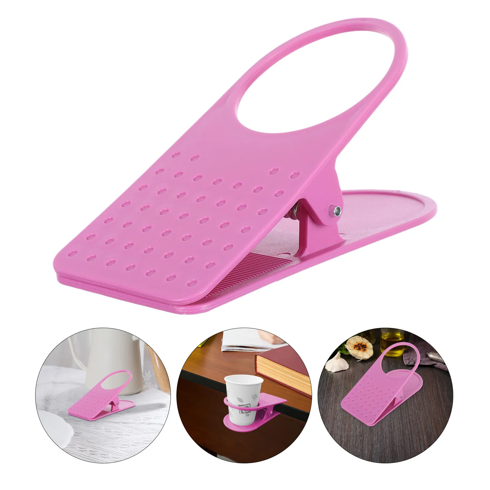 

Набор из 3 держателей для стаканов на стол: компактные зажимы для кружек для офиса, программистов, геймеров. Надежные настольные клипсы для холодных напитков.