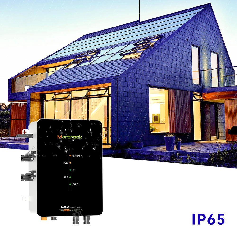 1600W Microcontroller With 2 Independent Trackers, Suitable For Grid Connected and Off Grid Solar Energy Storage Systems ﻿