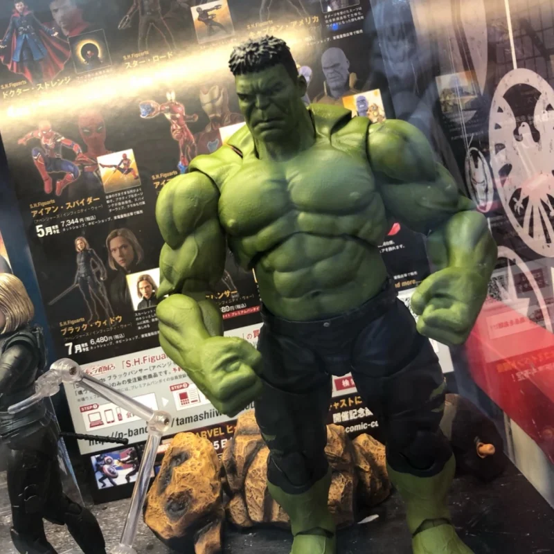 

В наличии: Фигурка Аниме Халка BANDAI 25 см, сменная модель S.H.Figuarts, коллекционная игрушка, подарок, экшн-фигурка из ПВХ - AliExpress