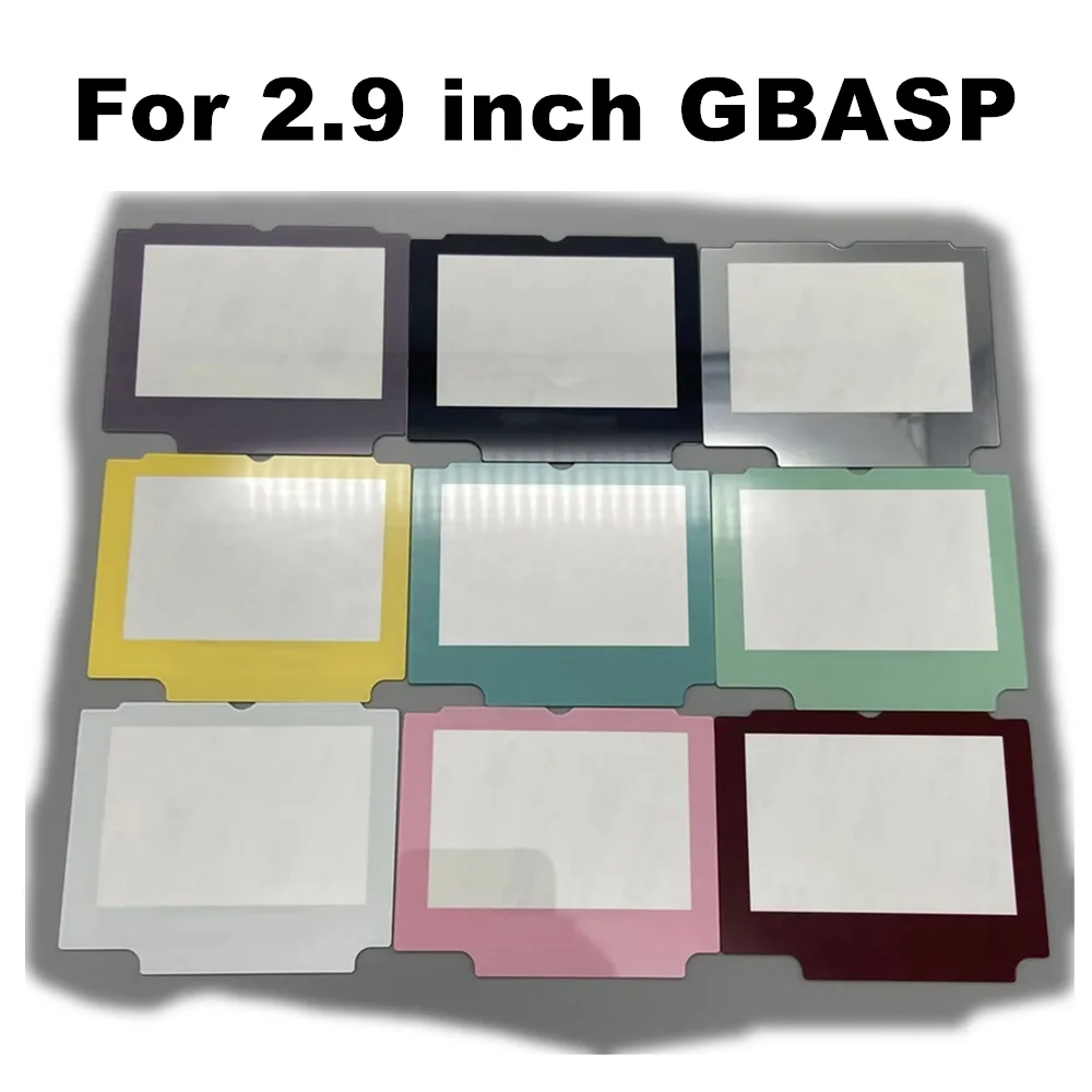 GBASP LCD Screen Lens Glass Lens for The Original Size of 2.9 Inch GBASP LCD for Nintendo Gameboy Advance Sp