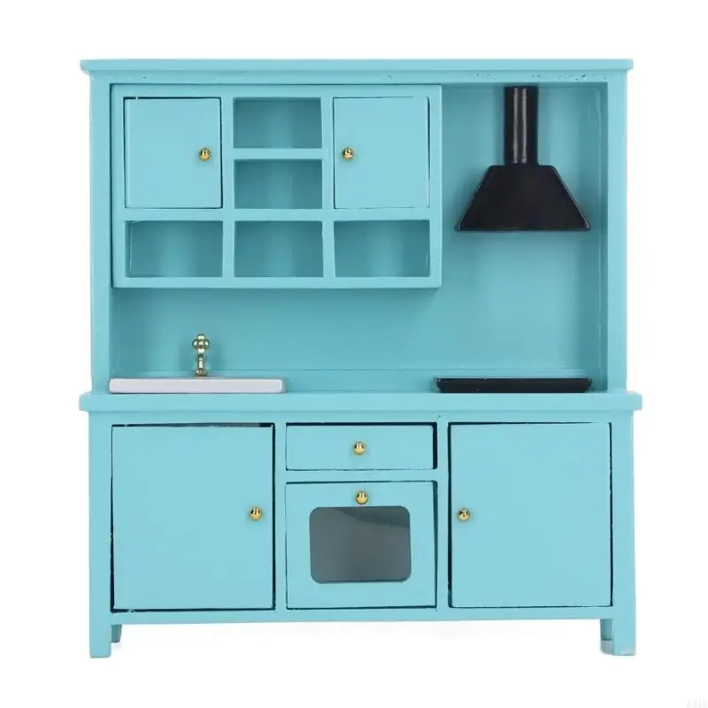 

Модель кухонного шкафа реалистичная винтажная жизнь кукла Кукла Притворная игра P31B