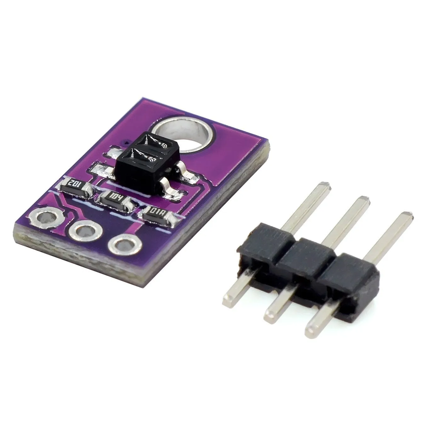 Ziqqucu QRE1113 IR LED Infrared Reflection Sensor Module Capacitor Discharge Circuit Breaker Board DC 3.3 -5V Qre1113 Ir Camera