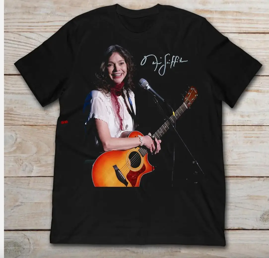 Nanci Griffith I Love Her Singned T Shirt Cotton Tee Men All Size S-5XL