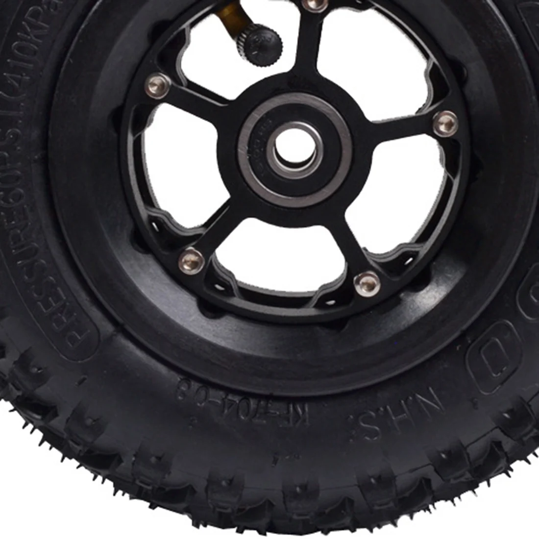 8 Inch 200X50 Pneumatic Tires for Electric Skateboard Damping Cross Country Skateboard Tubeless Tyre Parts,Front Wheel