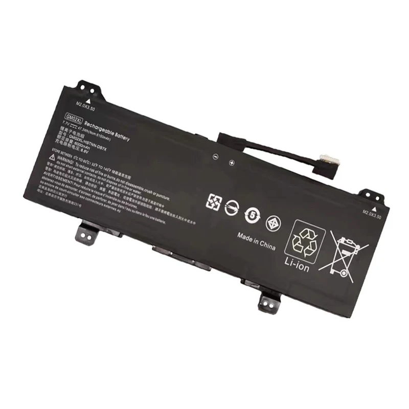 

GM02XL GM02 Laptop Battery for HP Chromebook 14 G5 Chromebook X360 11 G6 EE Series 917679-2C1 HSTNN-DB7X HSTNN-UB7M 7.7V 47.3Wh