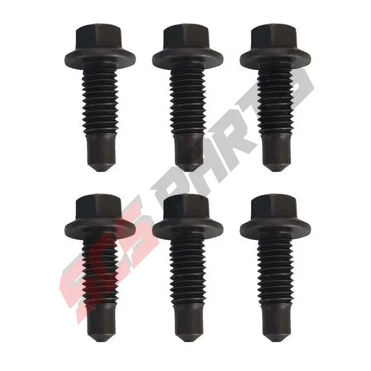 

(6шт) 3991306 Винт с шестигранной головкой и фланцем подходит для дизельного двигателя Dodge Cummins