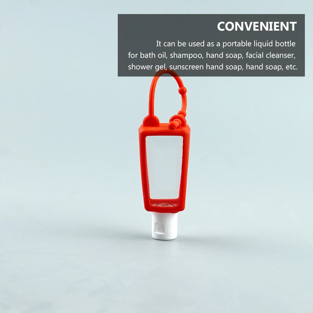 

24pcs 30ml H Bottles Leak Proof Travel Soap Dispenser Plastic Empty Containers Portable Liquid Refillable Mini