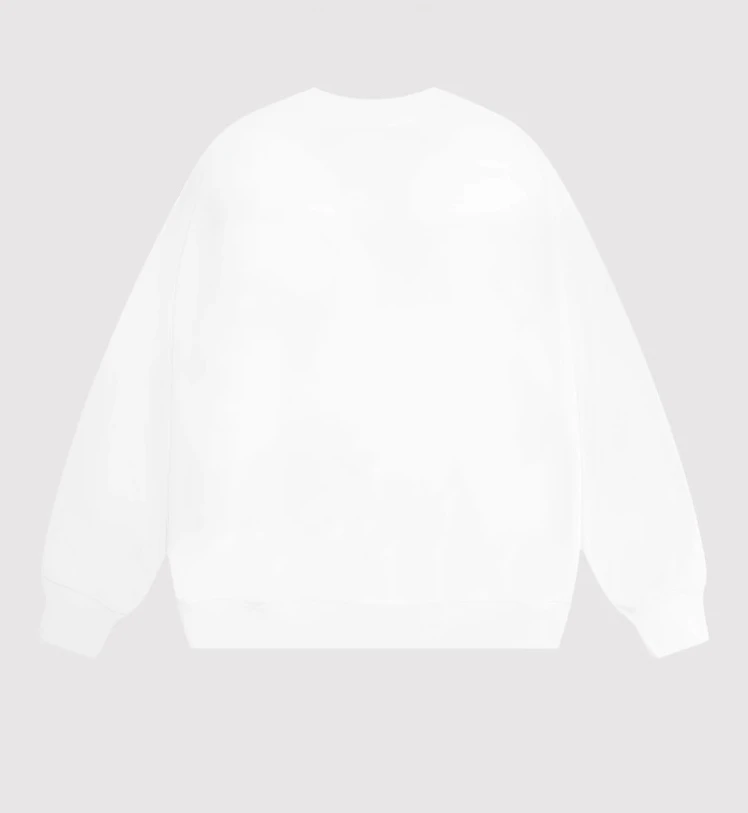 Autumn Winter New Trend Heavy Rhinestone Round Neck Sweatshirt Light Luxury Fashion  Loose Casual Long Sleeve Pullover for Men