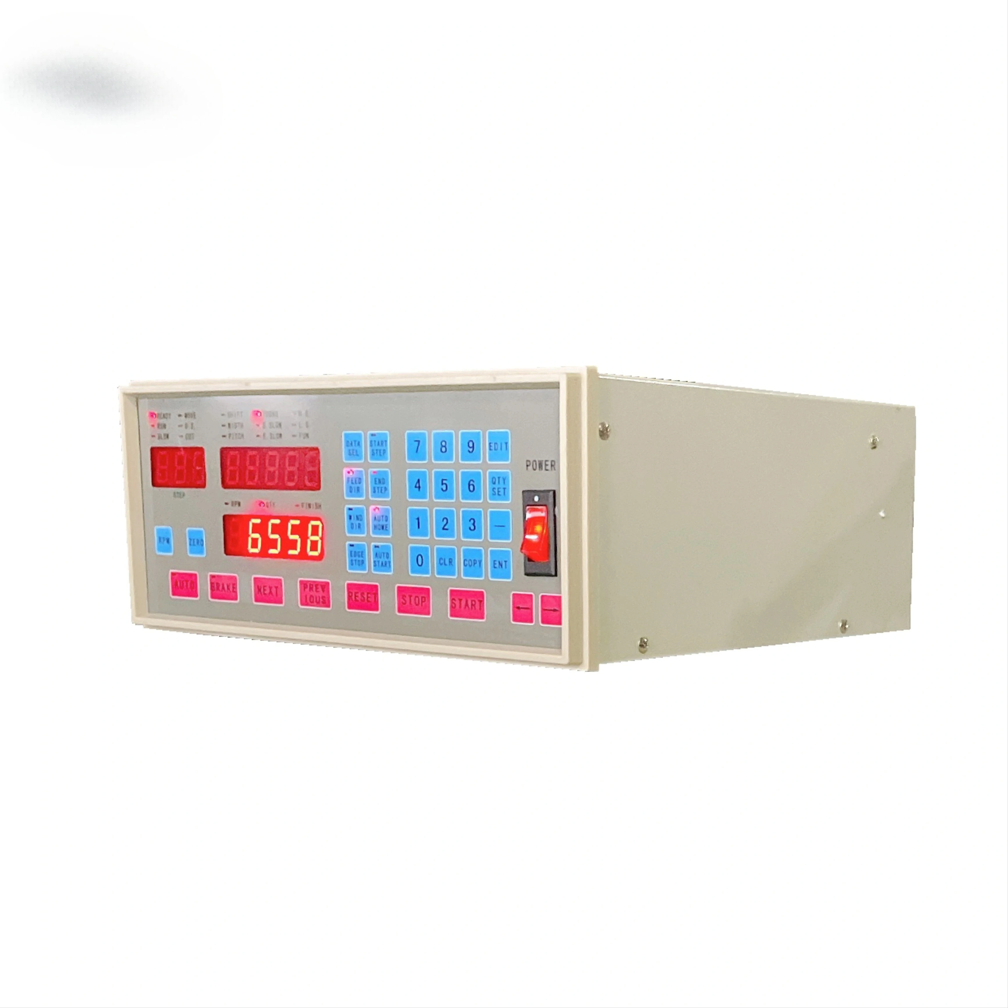 Hot Sales  English Version  CNC-200A Control Box for  Coil Winding Machine Computer Automatic Winder with Brake Function