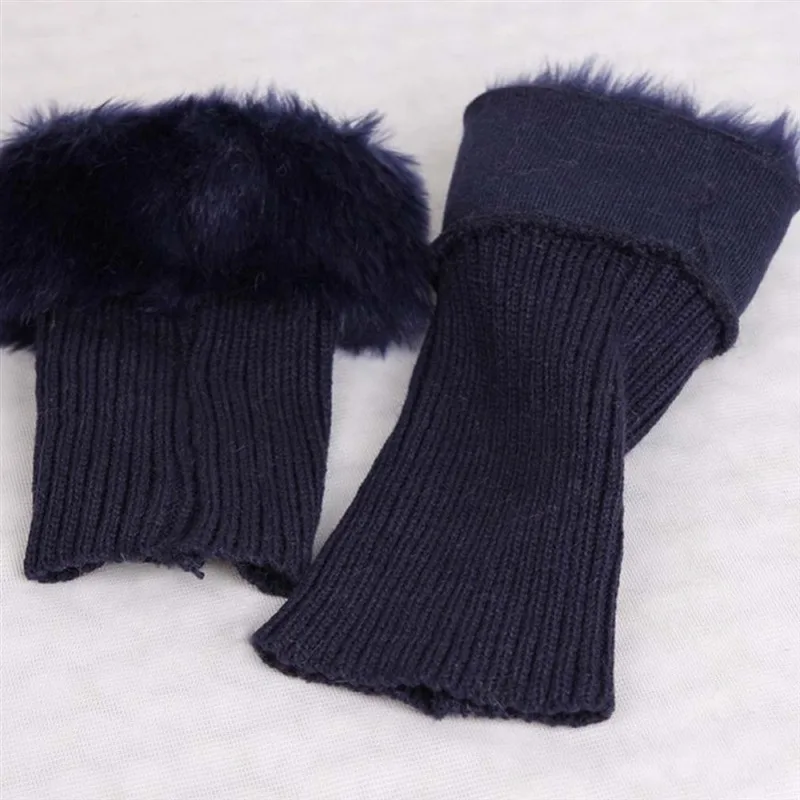 1 Pair Women Leg Warmers High Quality Winter Lady Protection Socks Short Soft and Comfortable Cold-proof Female Boots Cover