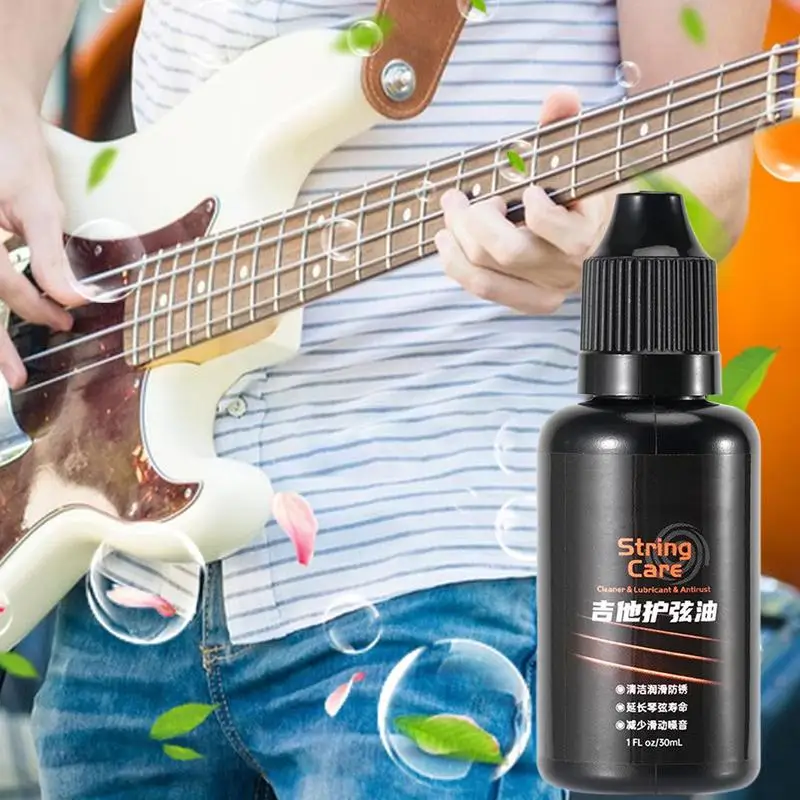 String Rust Prevention Oil Guitar Cleaning And Rust Prevention Guitar String Cleaner And Lubricant For Guitar Bass Viola String