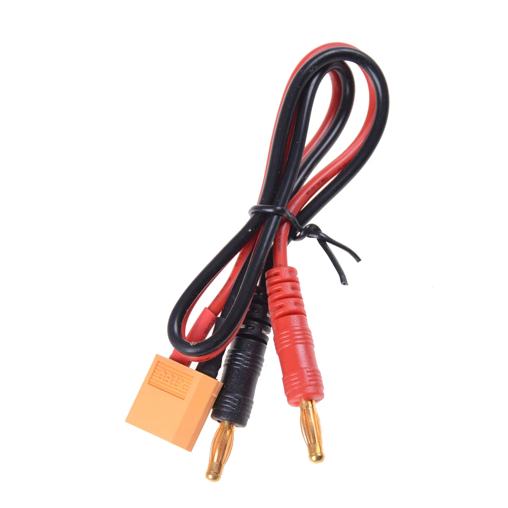 Cable de carga de equilibrio de enchufe Banana XT60 a 4,0 para helicóptero RC Quadcopter XT60, cargador de enchufe de batería Lipo, cabezal Tamiya, giro XT60