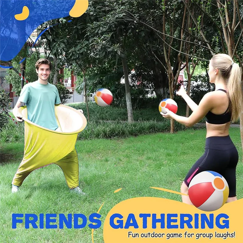 Y49A-Granny Pants Yard Game,Oversized Granny Pants,Giant Stretchy Pants,Fun Tossing Games Props For Outdoor Parties