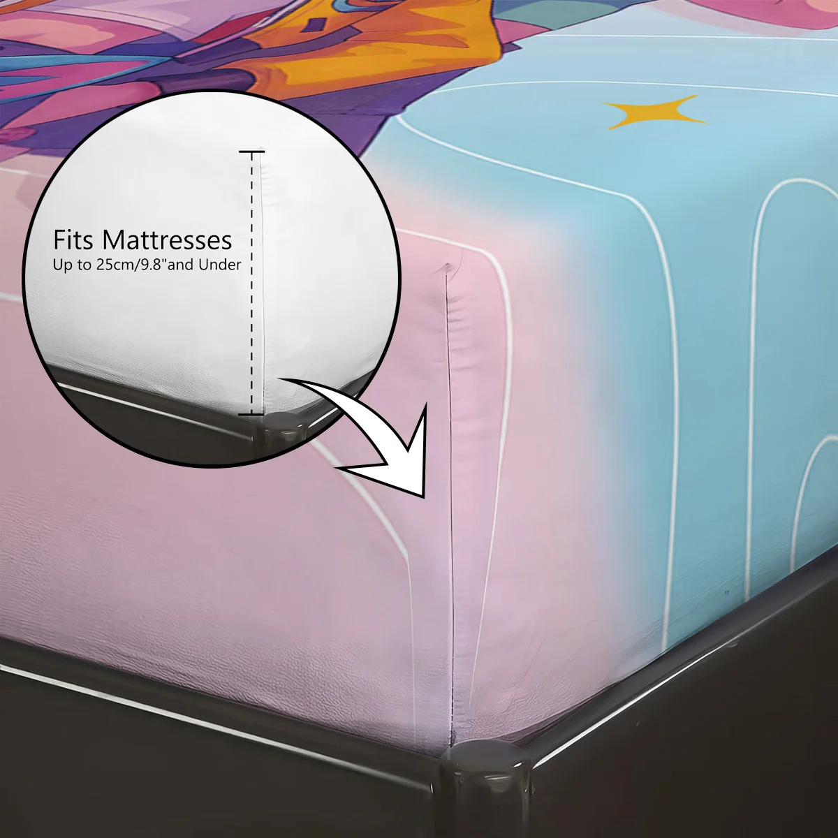 3 قطعة K-Pop شيطان الصيادين المطبوعة coreless غطاء سرير مجموعة متعددة الحجم لينة غطاء السرير غرفة نوم الفراش آلة قابل للغسل