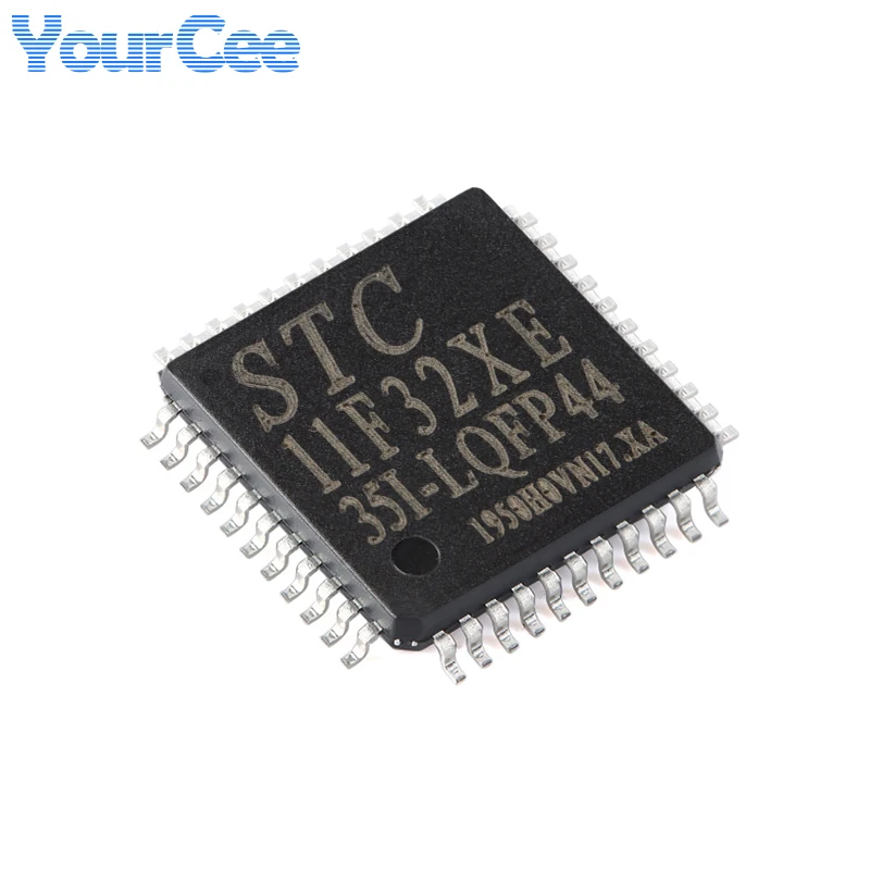 STC11F32XE-35I-LQFP44 STC11 STC11F32XE-35I Single Chip Enhanced 11F32XE Micro Computer EEPROM ISP Original STC SMD