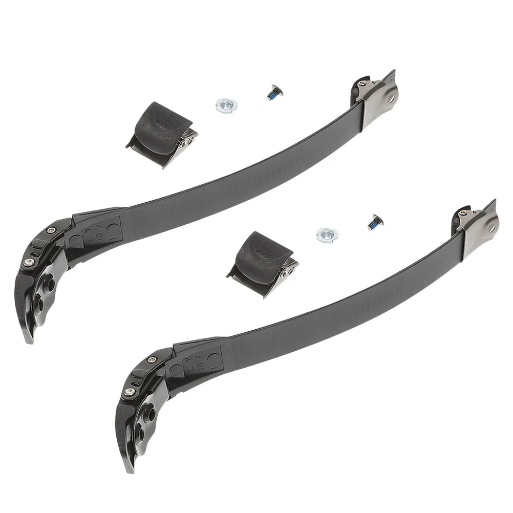 2 مجموعة استبدال مشبك الأشرطة لزلاجات دوارة أحذية تزلج قوية تحديد الأشرطة دائم بولي كلوريد الفينيل الربط الأسطوانة سكيت لوازم