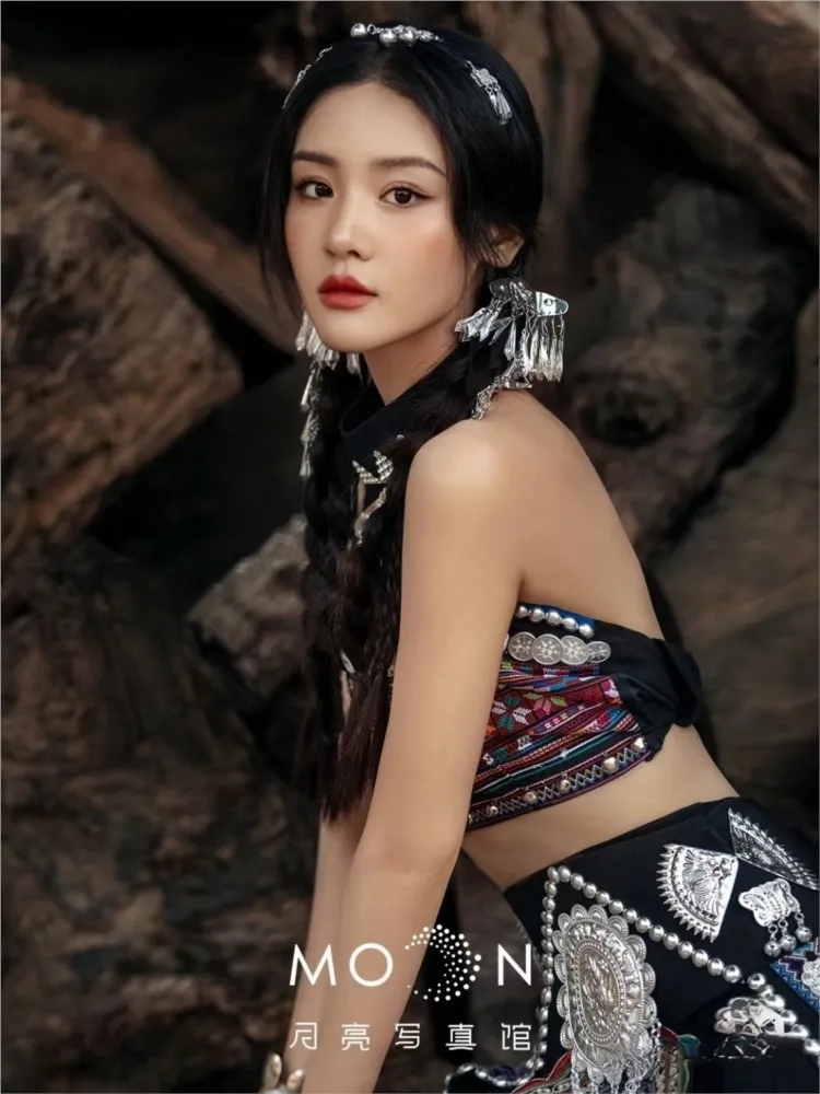 소형 민족 무용 공연 의상 및 성인 스타일 여성 의류