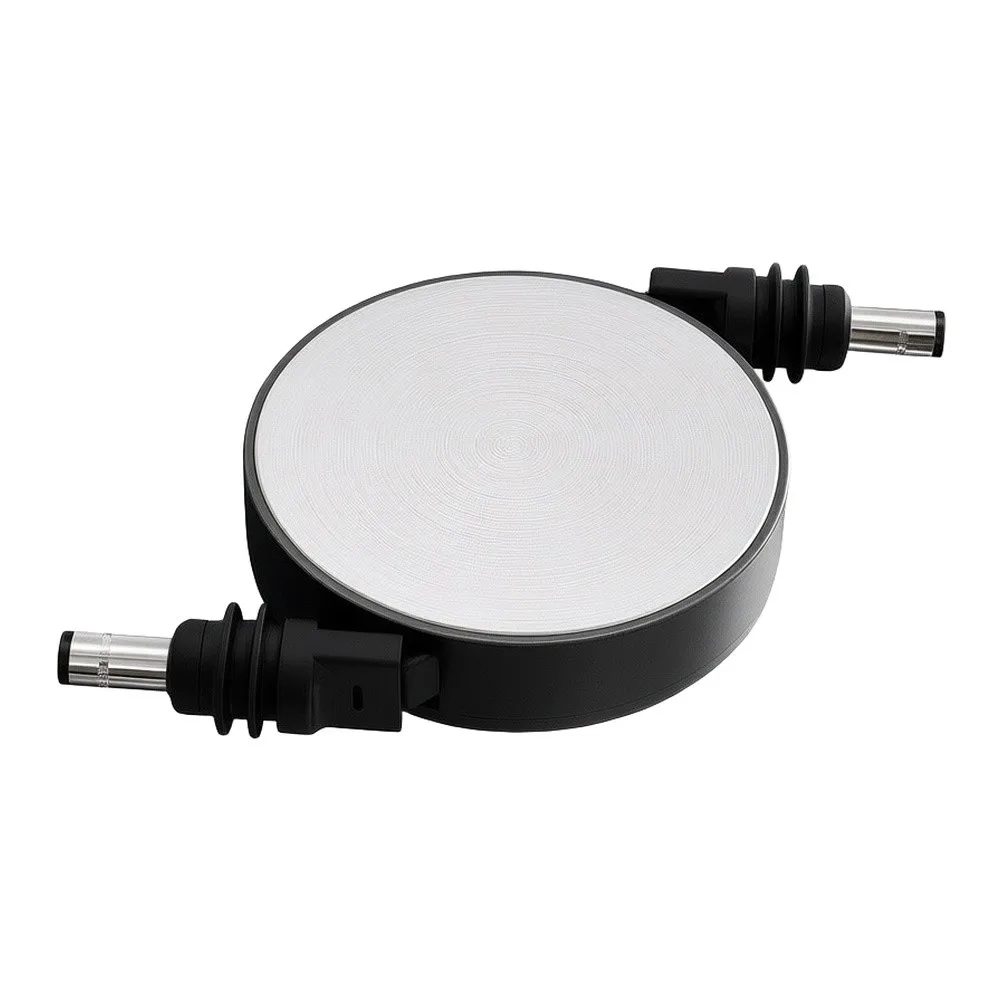 Retractable DC Cord 1.6 meters for Starlink DC5521 Compact Design for Road Trips Camping and Travel Needs Retractable