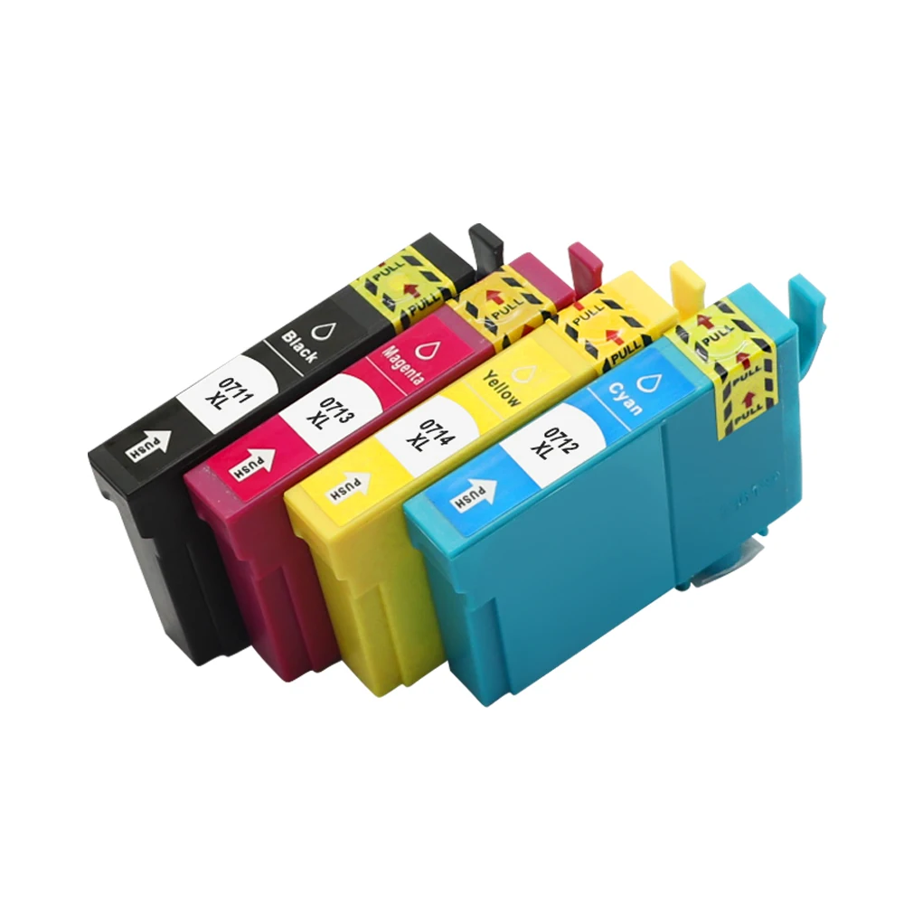 T0711 T0712 T0713 T0714 Ink Cartridge for Epson Stylus DX6050 DX7400 DX7450 DX8400 DX8450 DX9400 DX9400F Printer