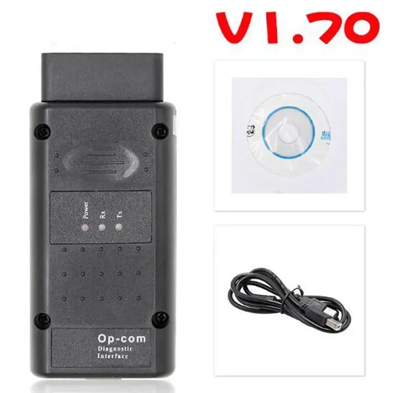 OP COM for V1.70 OBD2 OP-COM Car Diagnostic Scanner Real PIC18f458 Chip OPCOM for Car Diagnostic Tool