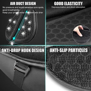 Honeycomb Anti-Slip Motorcycle Seat Pillow, 3D Gel, Pressure Relief, Ride Pad, Moto Accessories 6 Main Sales Royal Enfield Accessories - №6