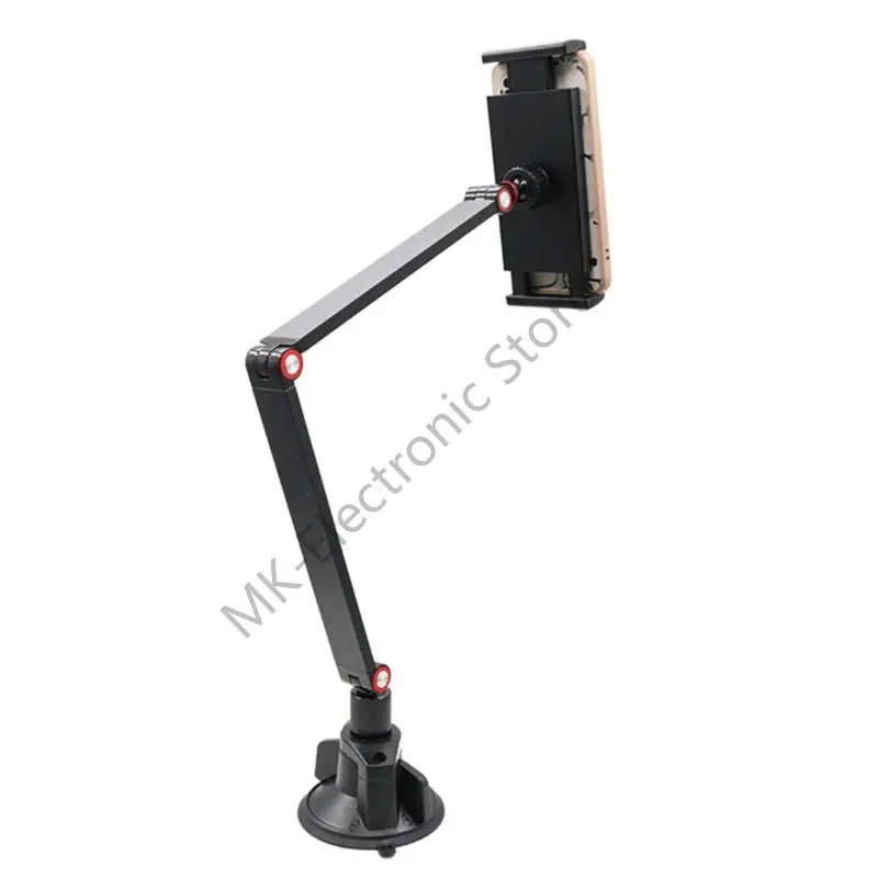 

R2LF Flexible Suction Cup Tablets Stand With 360 Degree Rotation And Metal Construction For Easy Viewing