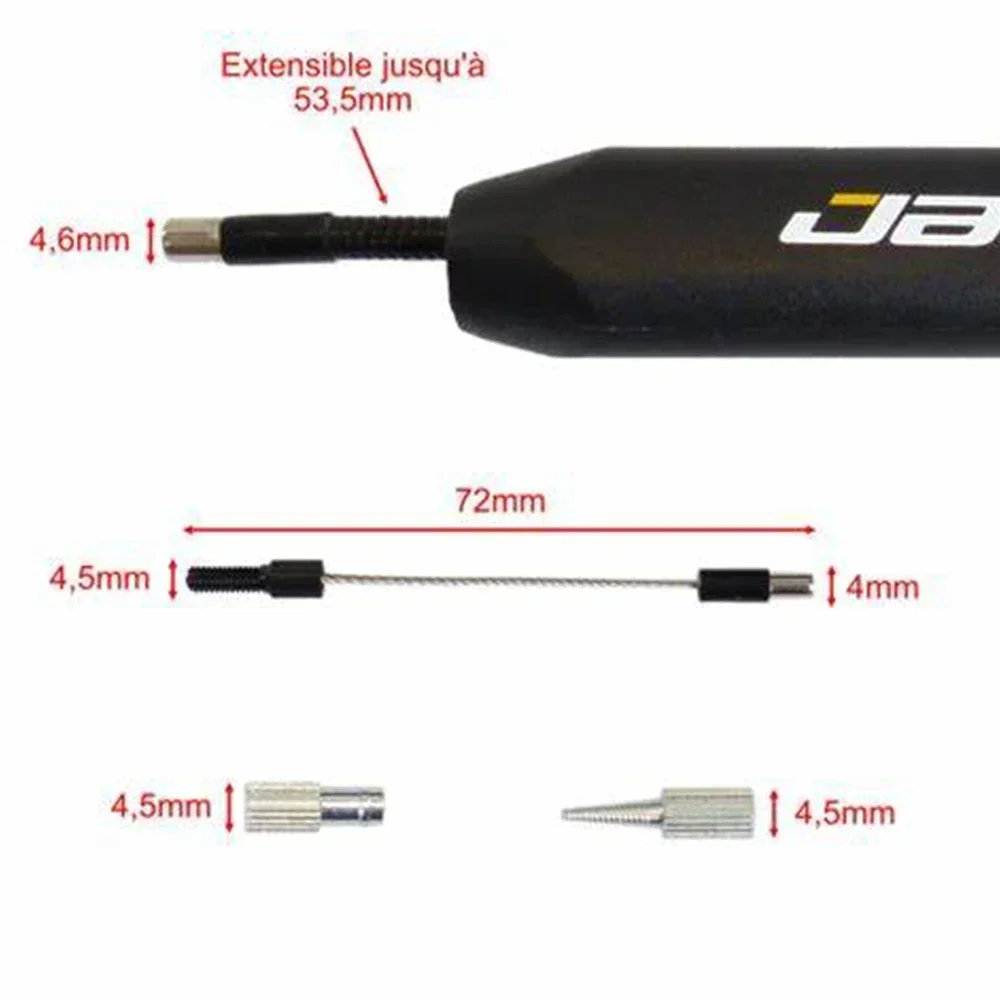 Pro Internal Routing Bicycle Repair Tool Route Internal Bike Cables Housing Wires Needle Driver Hydraulic Hose Cutter