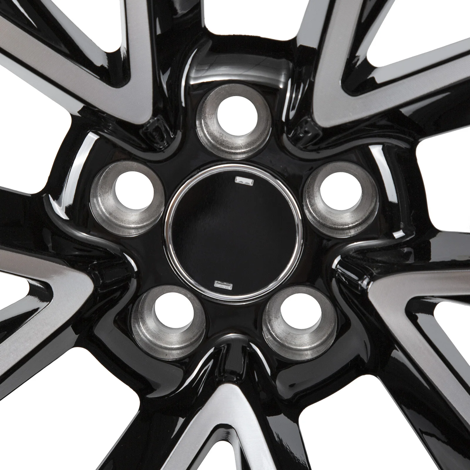 18X8 بوصة محاور العجلات 1 قطعة استبدال حافة الألومنيوم عجلات السيارة مناسبة ل 2019-2024 تويوتا كورولا العجلات السوداء #6