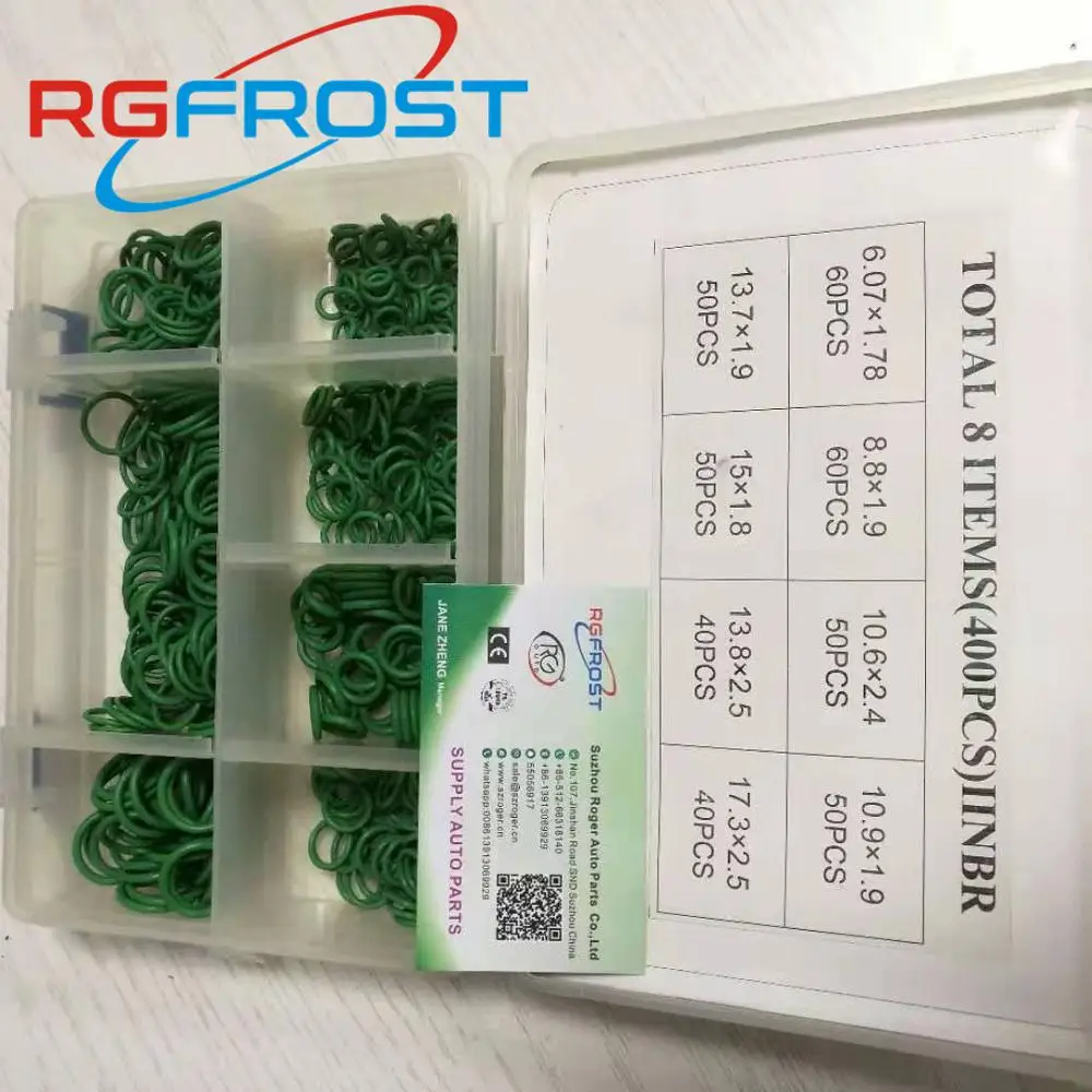 Auto AC compressor  O-ring  green o-ring  320pcs/bag