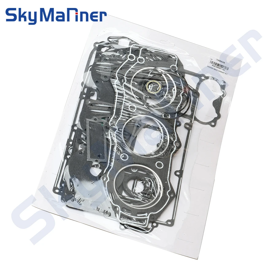 Powerhead Gasket Kit 6G5-W0001 For Yamaha Outboard Motor 2T 150HP 175HP 200HP V6 6G5-W0001-03  6G5-W0001-00 6G5-W0001-A3