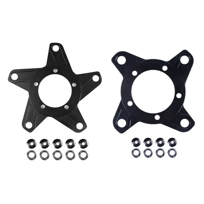 Bafang Ebike Bbs01 Bbs02 Bike Mid Motor Spider Adapter Ring 104bcd/130bcd Chain R8b2 Chain Ring for MTB Electric Bicycle view 2